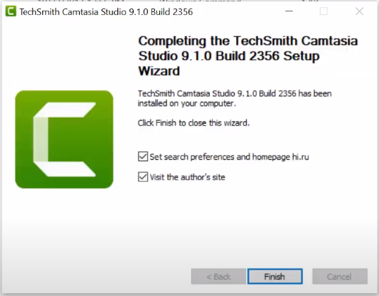 Hướng dẫn cài đặt Camtasia 9.1 nhanh và đơn giản thành công g