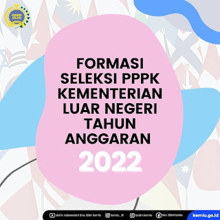 Penerimaan CASN Kementerian Luar Negeri Untuk Formasi PPPK bukan CPNS 2022