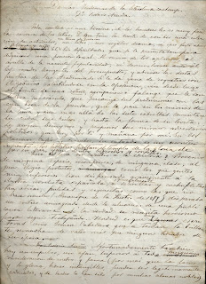 Manuscrito conservado en la Real Academia Galega