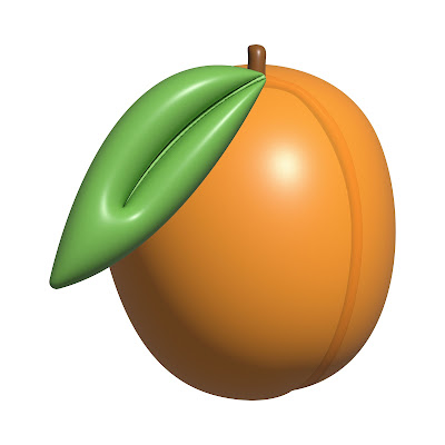 70+ Cartoon images of Apricot fruit