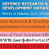 Defence Research and Development Organisation Recruitment 2017– Scientist