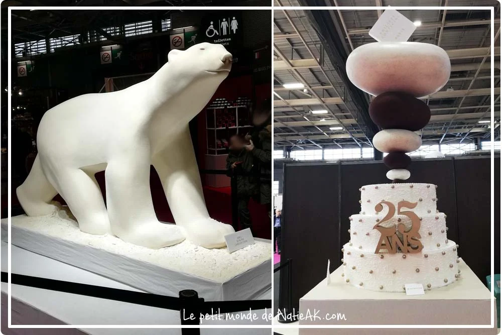 ours polaire en chocolat salon du chocolat 25 ans
