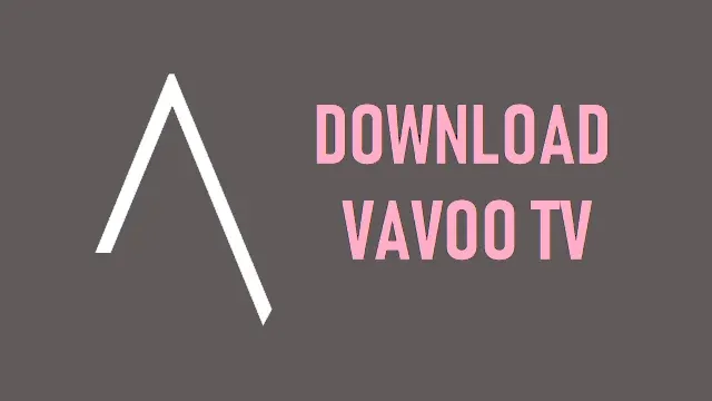 vavoo app logo on a black background