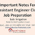 Civil Engineering Notes|| Important Notes for Job Preparation || Assistant Engineer Civil Job Preparation || Irrigation Note for Assistant Engineer Civil Job BWDB Part-2