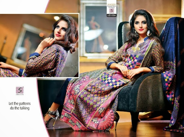 Naqash By Shaista Linen Collection 2013-08