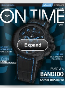 revista de relojes on time P-2013