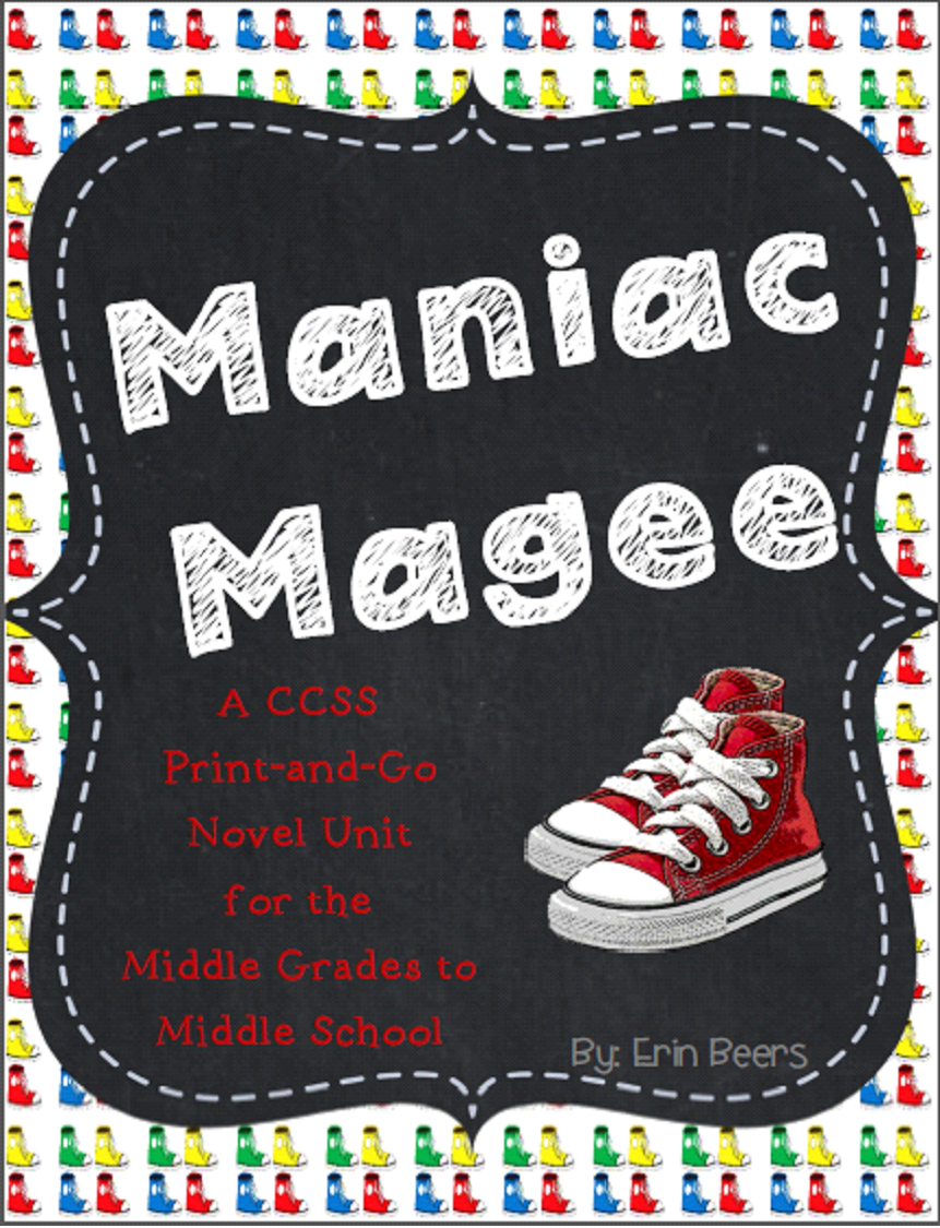 http://www.teacherspayteachers.com/Product/Maniac-Magee-CCSS-Novel-Unit-for-Middle-Grades-to-Middle-School-1162023