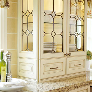 Stained Glass Kitchen Cabinets