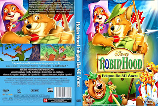 Robin Hood Edição De 40 Anos Capa Dvd