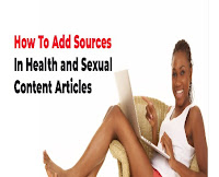 How To Add Sources In Health and Sexual Content Articles  in opera News Hub