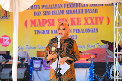 Lomba MAPSI Kabupaten Pekalongan, Fadia Arafiq Janjikan Bonus Juara Menggiurkan