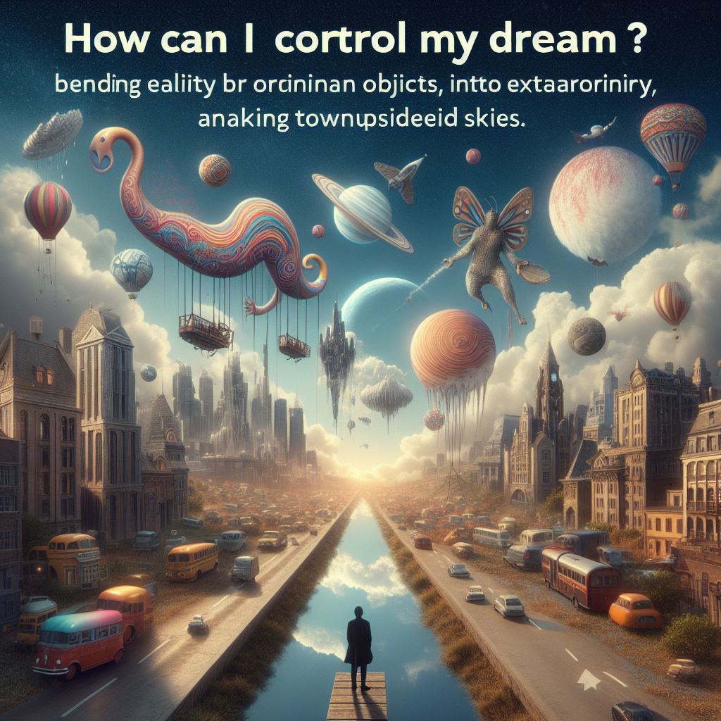 How can I control my dream?