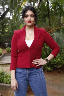 Actress Ritika Singh Stills at Hatya Movie Trailer Launch