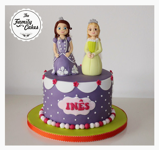  Bolo princessa Sofia/ Princess Sofia Cake