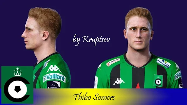 Thibo Somers Face For eFootball PES 2021