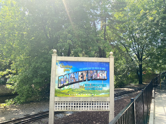 Dorney Park Sign Amusement Park