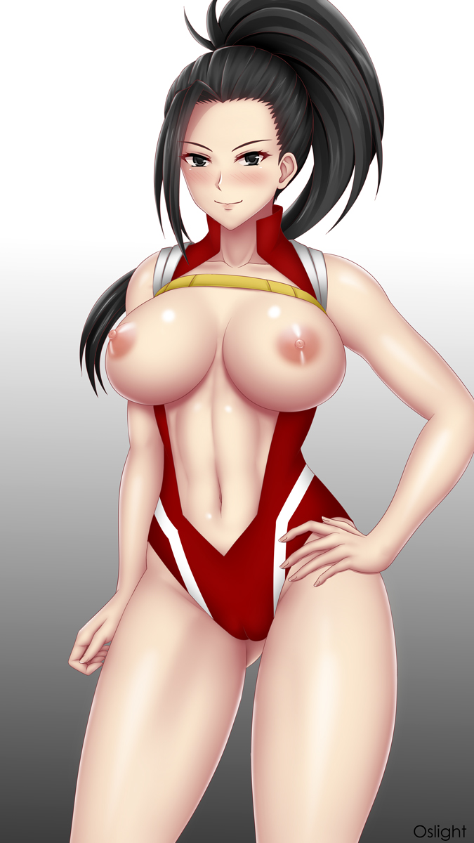 Pack de imagens hentai da Yaoyorozu Momo (Boku no Hero Academia)