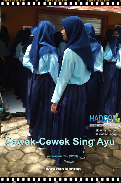 Gambar Soloan Terbaik di Indonesia - Gambar SMA Soloan Spektakuler Cover Biru (SPS1) – 34 A DG