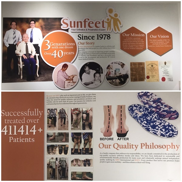 CAWANGAN SUNFEET PAKAR ORTHOTICS KINI DIBUKA DI CHERAS SOUTH