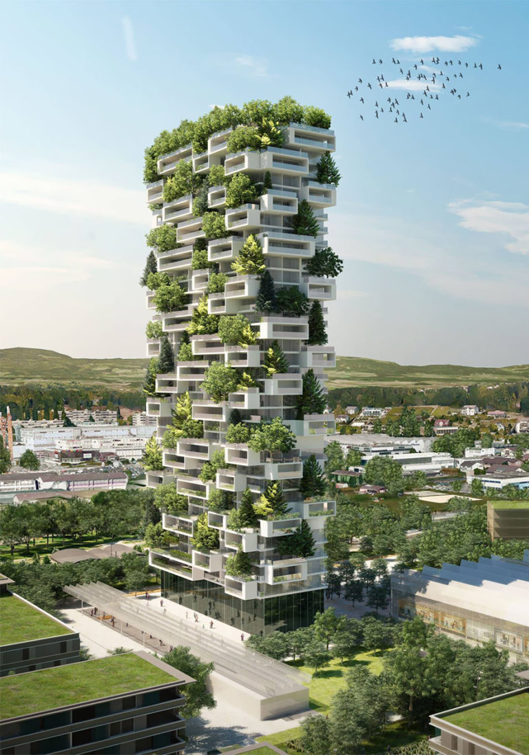 Asia’s First-Ever Vertical Forest Will Produce 132 Pounds Of Oxygen Each Day