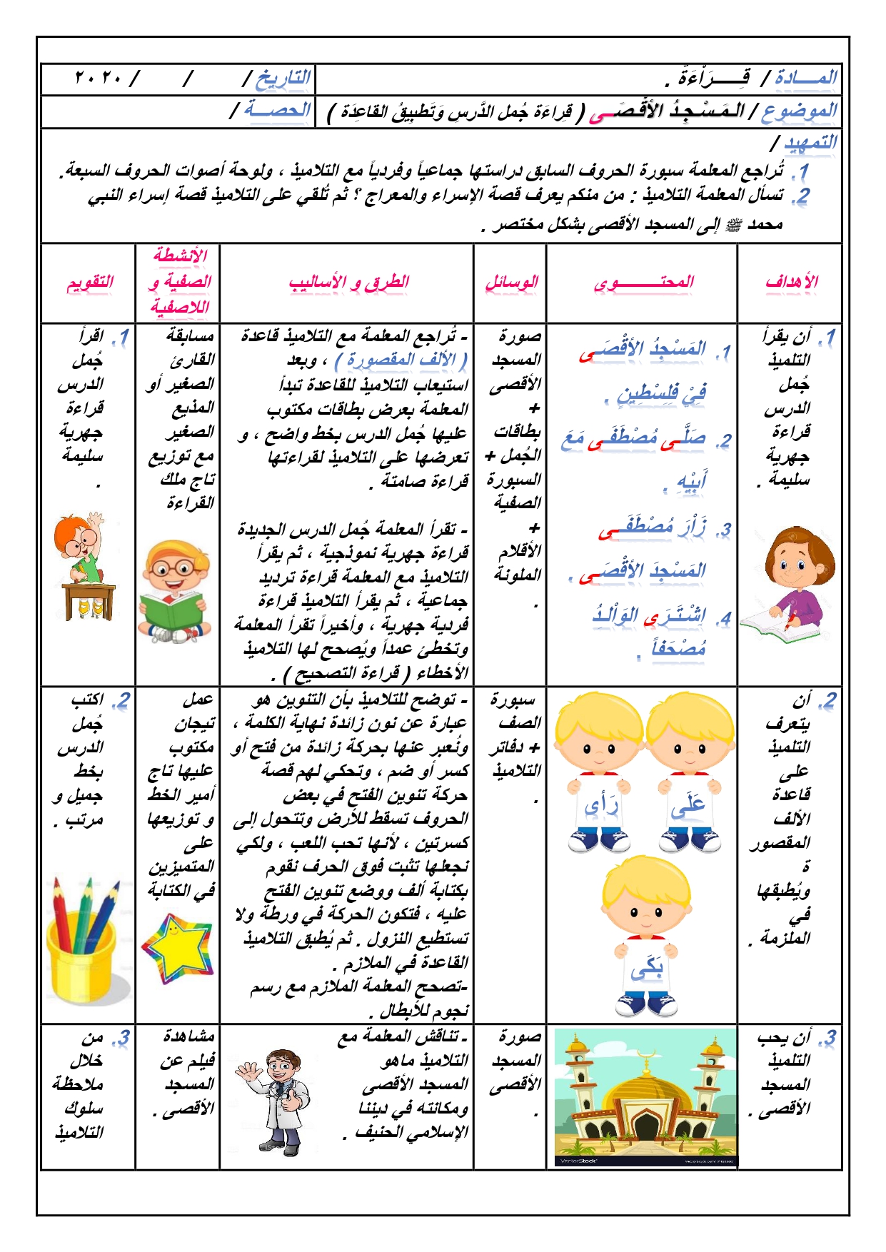 كيف أحضر درسي بطريقة مرتبة ونموذجية وشاملة ؟