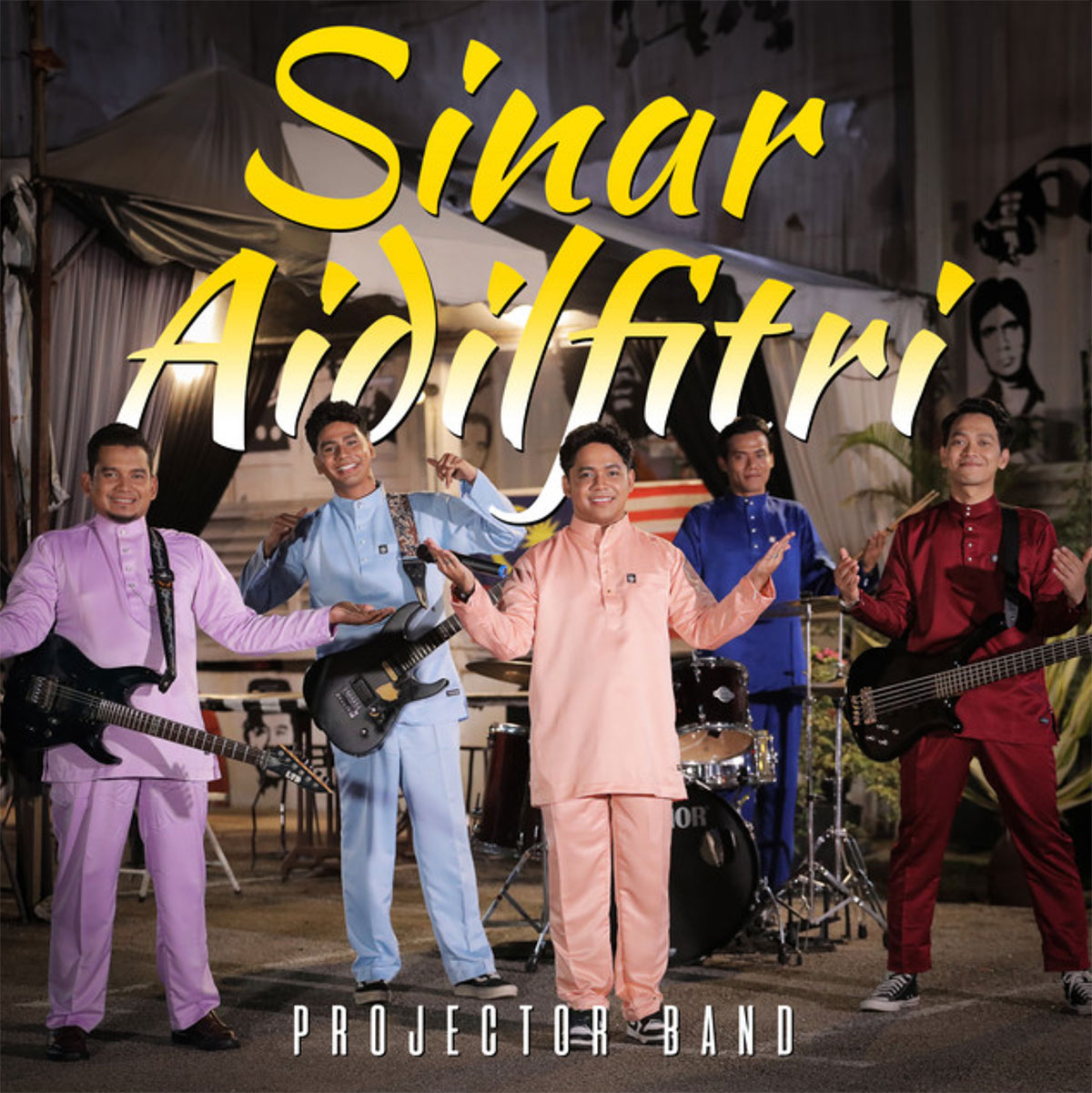 Lirik Lagu Projector Band - Sinar Aidilfitri