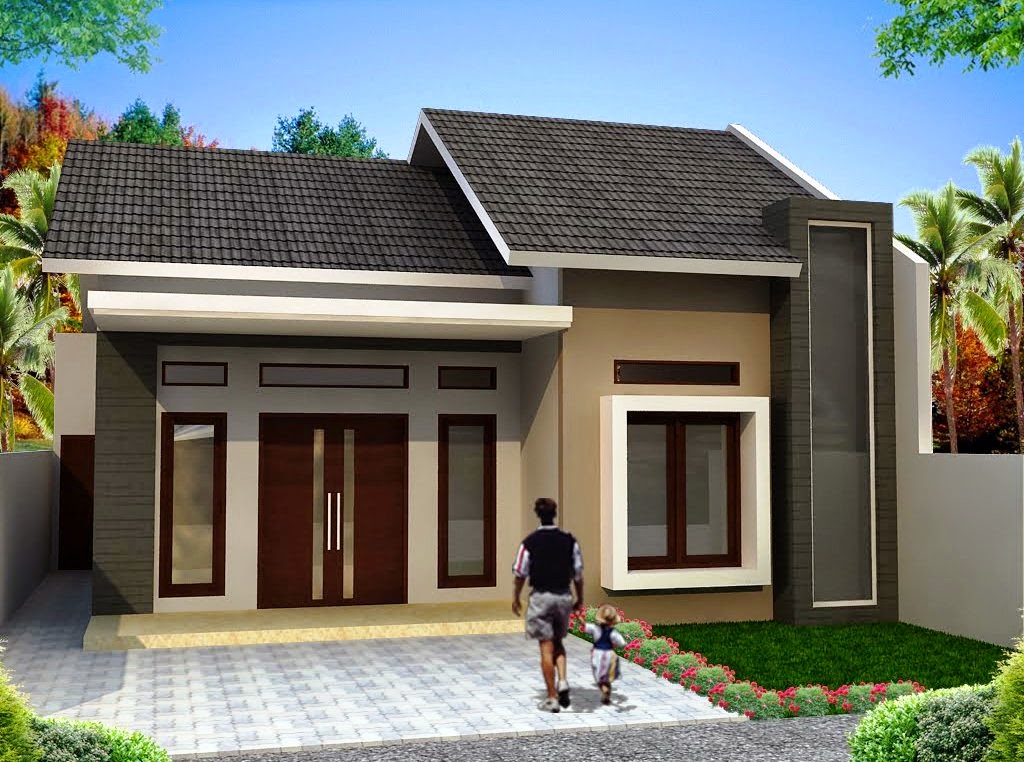 30 Desain  Rumah  Minimalis  1  Lantai 