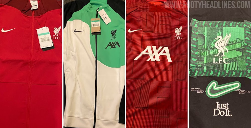 Liverpool Pre-Match Jersey Kit 2022/23 Kids(Jersey+Shorts)