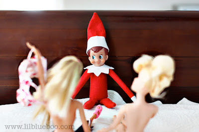 Elf on the Shelf Naughty Barbie