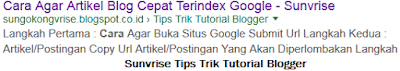 Cara Membuat Breadcrumbs Seo Terindex Oleh Google