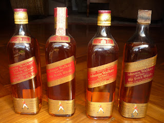 Johnnie Walker Bottles History and Evolution: Red Label