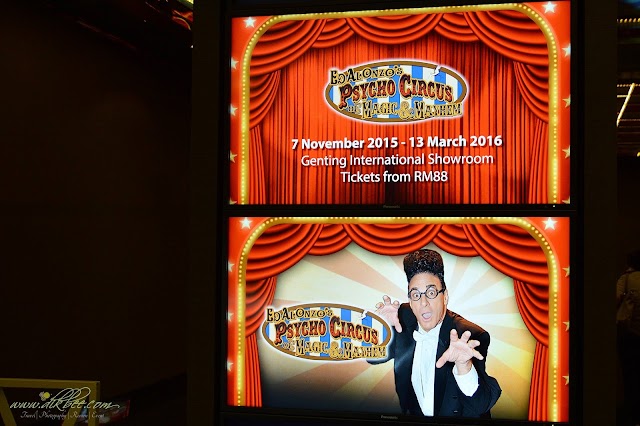 Ed Alonzo's Psycho Circus of Magic & Mayhem Di Genting Highlands