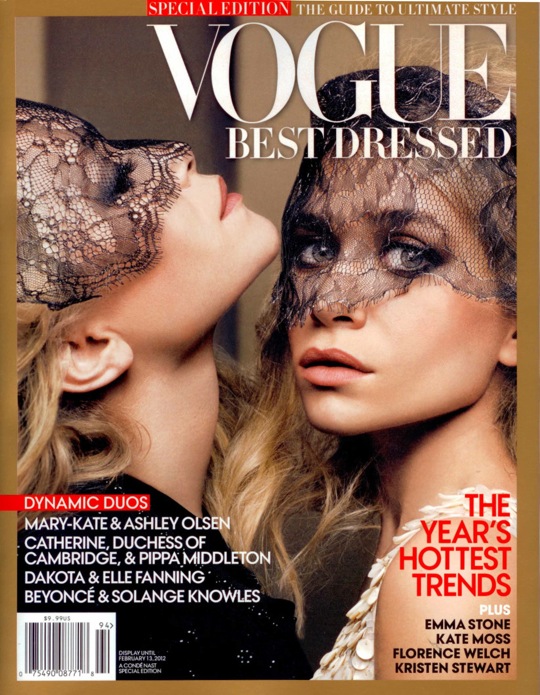 Olsen Twins in Vogue's Best Dressed Issue I love this photo So amazing