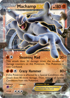 Machamp EX Ancient Origins Pokemon Card