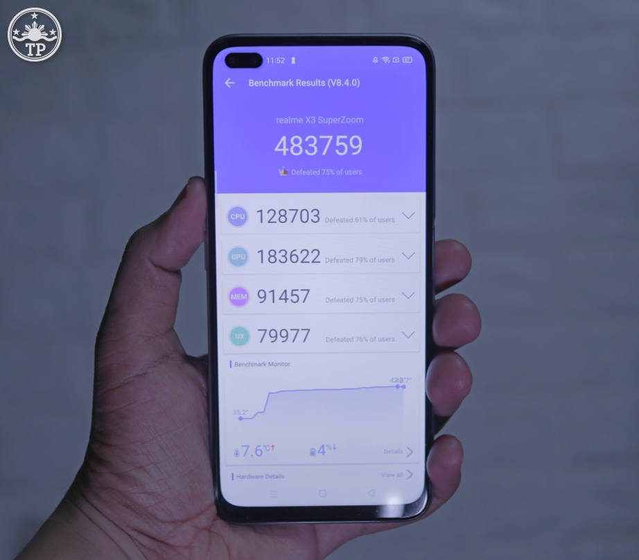 realme X3 SuperZoom Philippines, realme X3 SuperZoom Antutu Benchmark Score