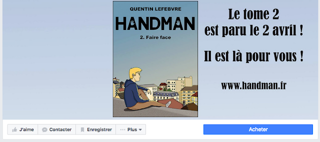 Page Facebook de Handman