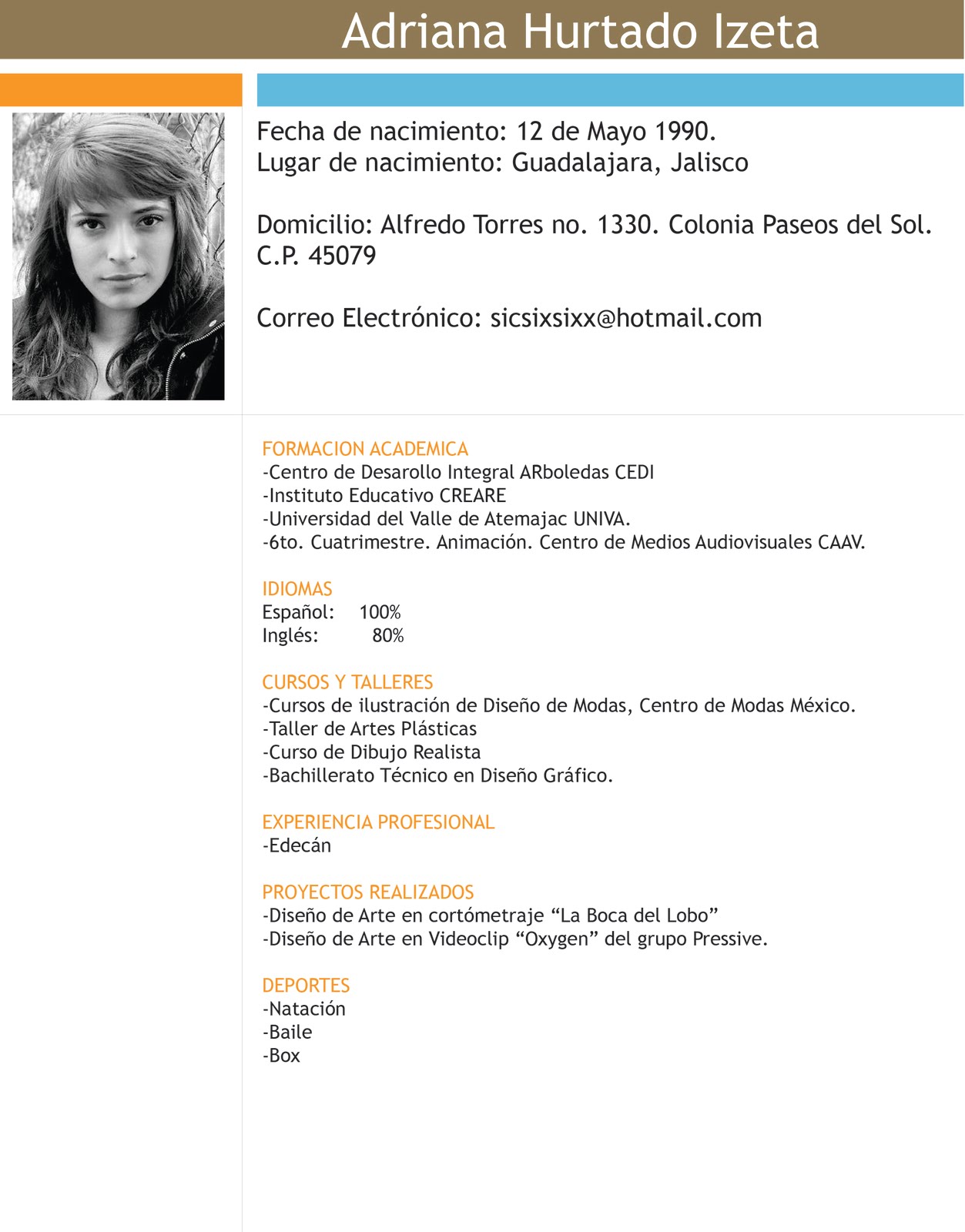 Curriculum Vitae