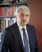 IEA head Fatih Birol is “hopeful, but not fully confident.” (Credit: Image courtesy of the International Energy Agency; photograph by Ed Jones | Getty) Click to Enlarge.