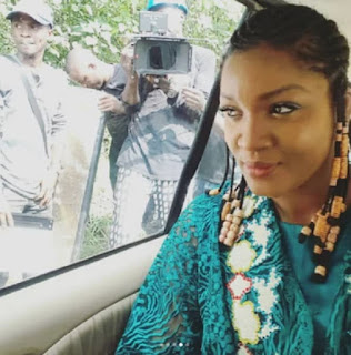 Nollywood actress Omotola Jalade-Ekeinde shares stunning new photos of herself