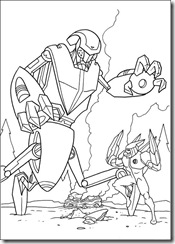 desenhos para colorir do Ben 10 diamante