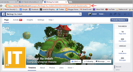 Cara Membuat Fans Page Facebook di Blog 02