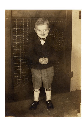 my father age three