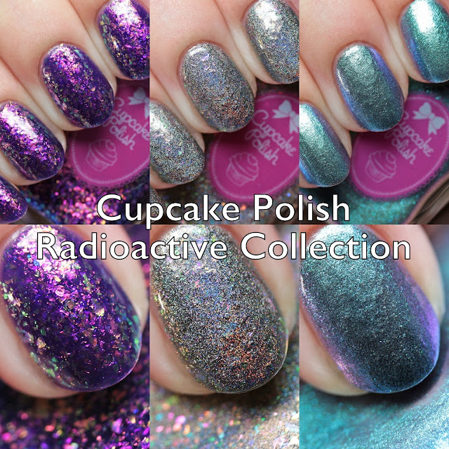 Cupcake Polish Radioactive Collection
