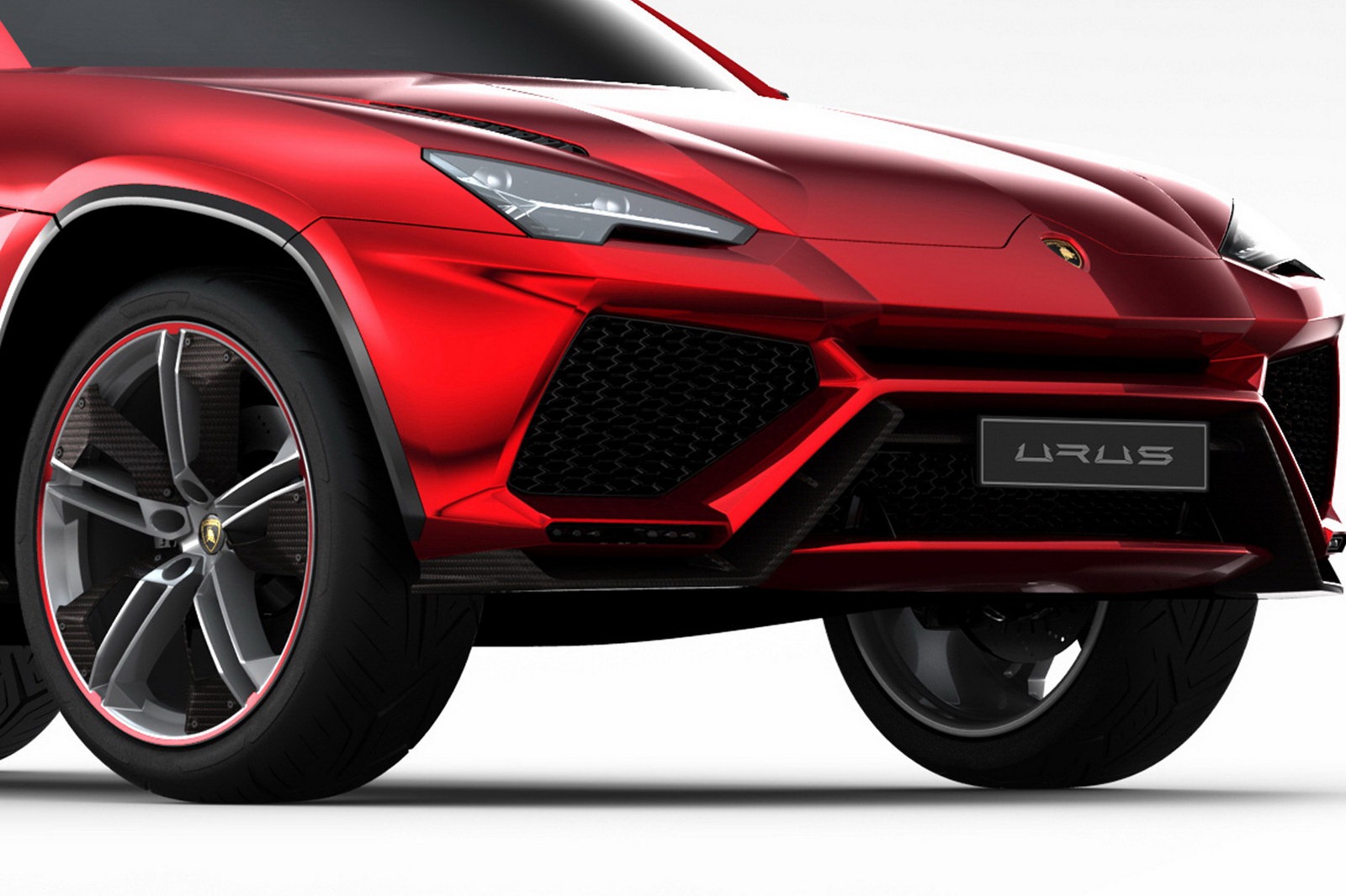 Hot cars: 2012 Lamborghini Urus Concept HD pics in Red