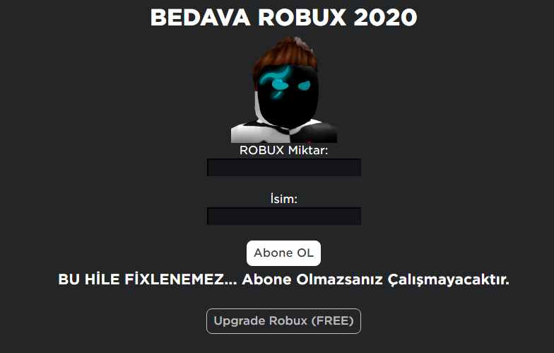 Sinirsiz Roblox Robux Hilesi 2020 - roblox apk robux hileli