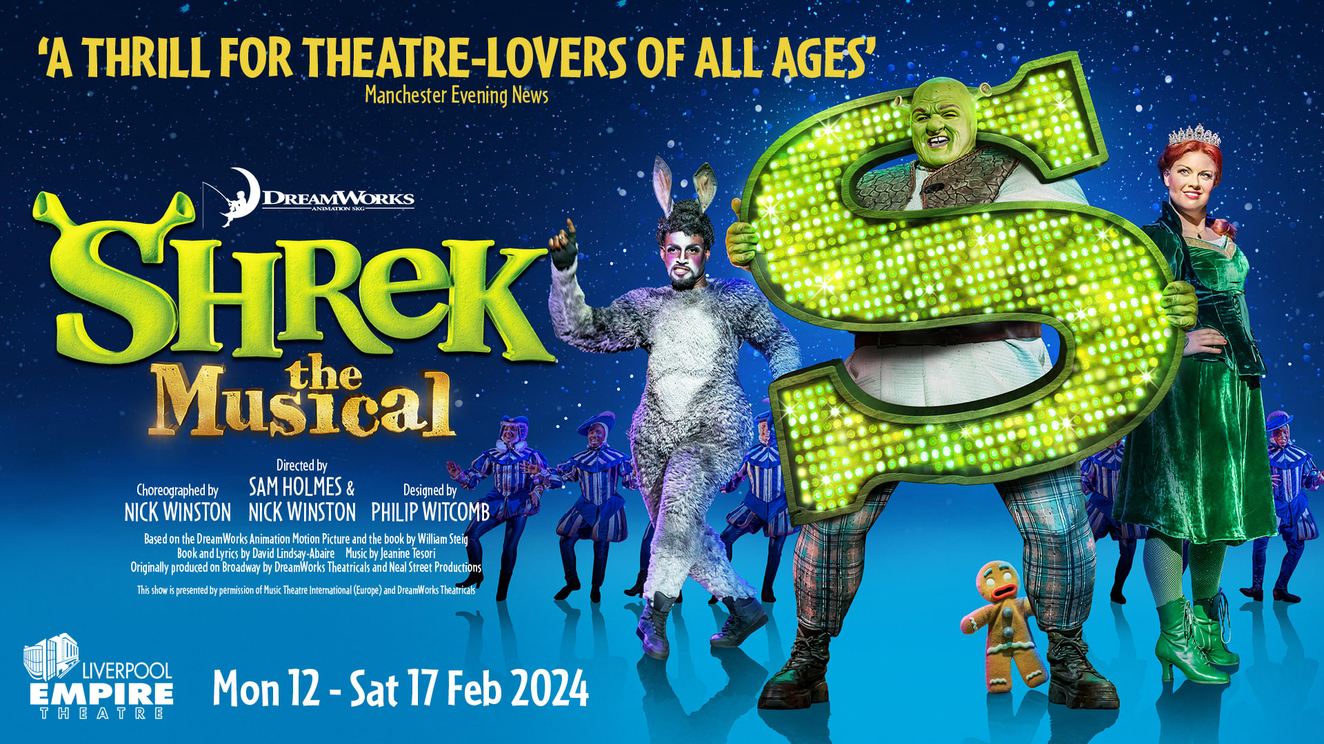 Shrek the musical poster