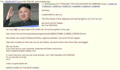 Troleo 4chan Kim Jong Un persona del año revista Time