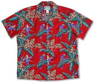 Hawaiian Jungle Bird Shirt Magnum P.I.