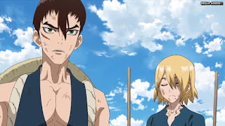 ドクターストーンアニメ 1期15話 金狼 銀狼 Dr. STONE Episode 15