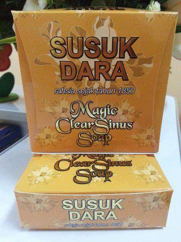 JAMU SUSUK DARA JOHOR BAHRU: MAGIC CLEAR SINUS SOAP - RM 28.90